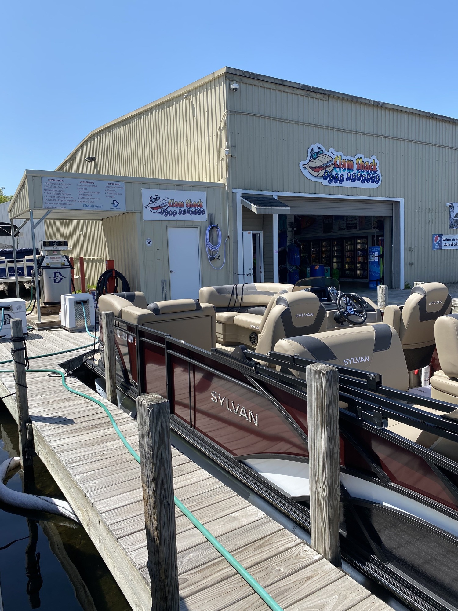 Gas Dock Outside 